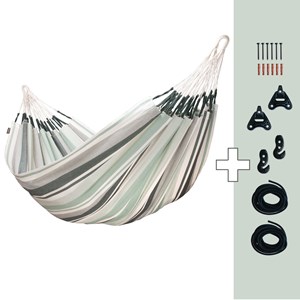 Set hamac double Paloma + kit fixation