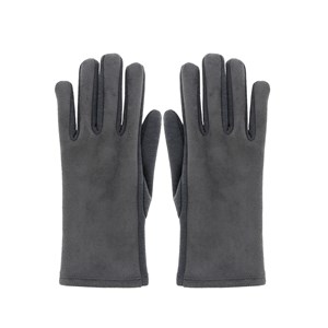 Gants tactiles gris