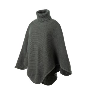 Poncho Aravalli gris vert