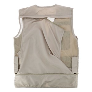 Veste multipoche grise écoconçue M