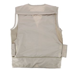 Veste multipoche grise écoconçue M