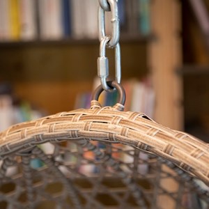 Fauteuil suspendu avec support Longchi