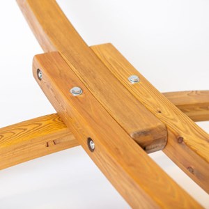 Support de hamac en bois