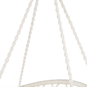 Chaise hamac macramé Océan avec coussin