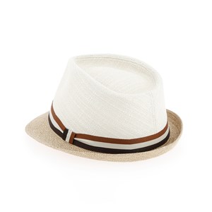 Chapeau Trilby tressé 58-59