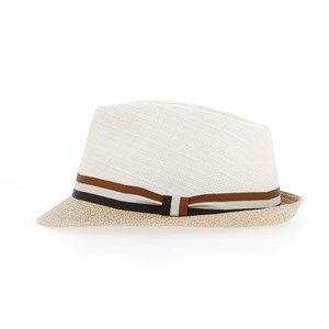 Chapeau Trilby tressé 58-59