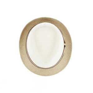 Chapeau Trilby tressé 58-59