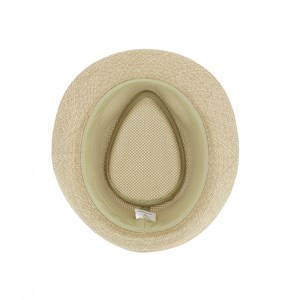 Chapeau Trilby tressé 58-59