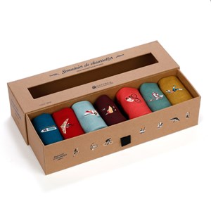 Semainier de chaussettes sport 38-41