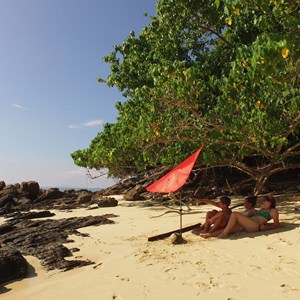 Parasol Voile d'ombrage nomade