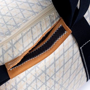 Sac polochon en voile recyclée