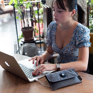 Pochette désinfectante pour masque