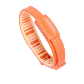 Bracelet anti-moustiques orange