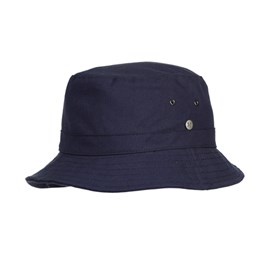 Bob anti-UV en coton bleu marine