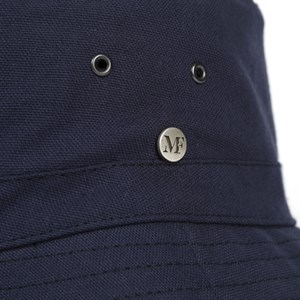 Bob anti-UV en coton bleu marine 60