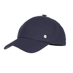 Casquette anti-UV en coton bleu marine 57