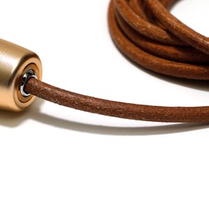 Corde à sauter ajustable en bois