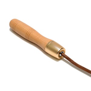 Corde à sauter ajustable en bois
