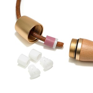 Corde à sauter ajustable en bois