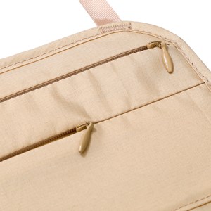 Pochette secrète tour de cou beige
