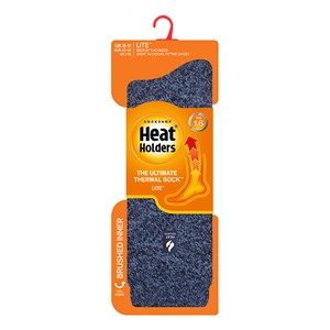 Chaussettes fines Heat Holders 39-45 Bleu