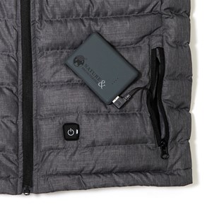 Gilet chauffant avec Powerbank 6000 mAh S