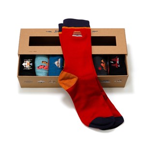 Semainier chaussettes 7 Merveilles 38-41