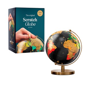 Globe terrestre à gratter