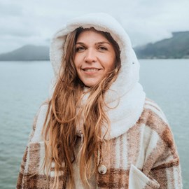 Capuche tour du cou polaire