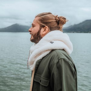 Capuche tour du cou polaire