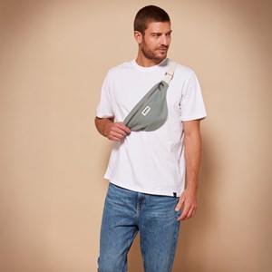 Sac banane coton bio Olivia Hindbag Vert