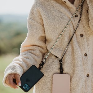 Cordon téléphone réglable Beige