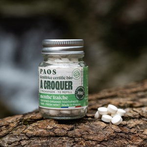 Dentifrice à croquer menthe fraîche