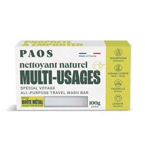 Nettoyant multi-usages spécial voyage