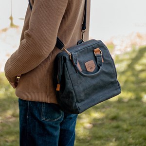 Sac repas isotherme noir