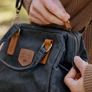 Sac repas isotherme noir