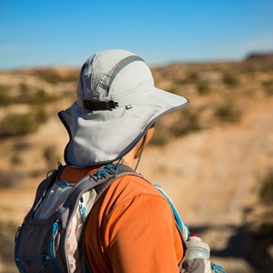 Casquette aventure anti-UV S-M