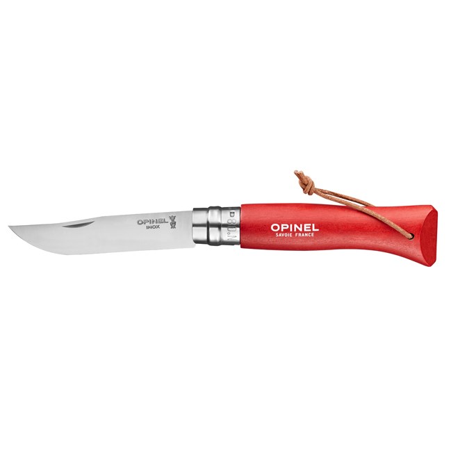 Opinel - Couteau Opinel n°8 Baroudeur rouge