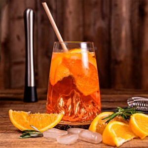 Verre à cocktail topographique Everest