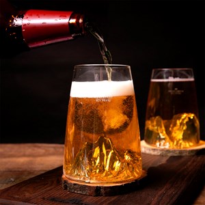 Verre à cocktail topographique Everest