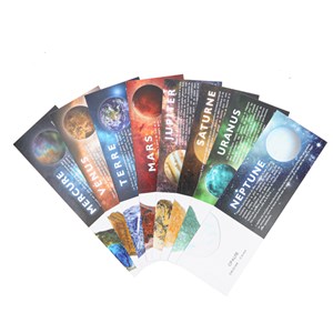 Coffret système solaire décoratif