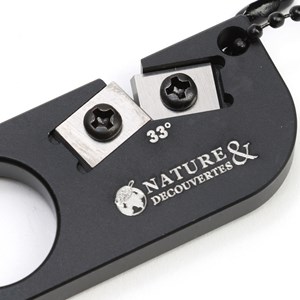 Mini aiguiseur de couteau double