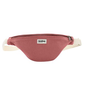 Sac banane coton bio Olivia Hindbag Rose