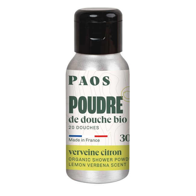 Poudre de douche verveine citron bio