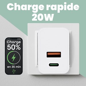 Chargeur de voyage universel