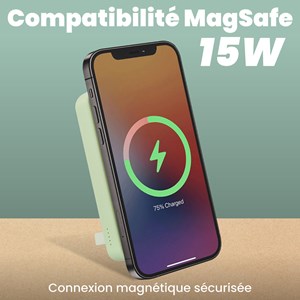 Chargeur magnétique nomade 10 000mAh