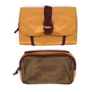 Trousse de toilette à suspendre Jaune