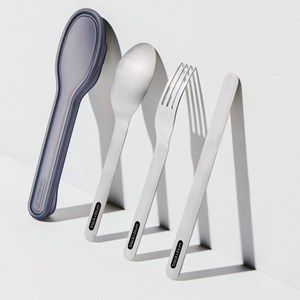 Set 3 couverts acier