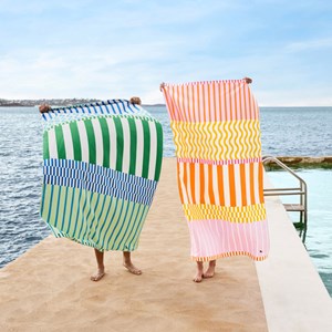 Serviette de plage en microfibres