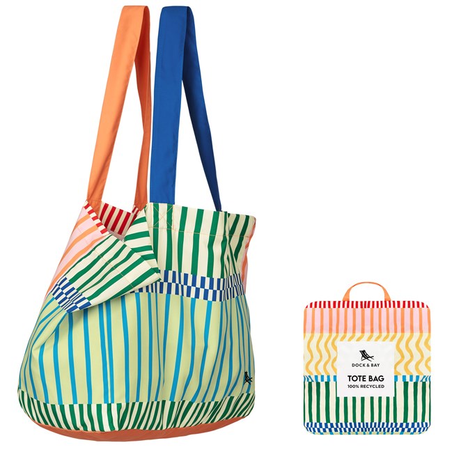 Sac cabas pliable recto verso